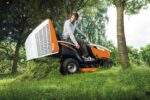 STIHL RT 6112 ZL Aufsitzmäher 110 cm, 16,6 PS, Hydrostat, 350 L Fangkorb, Tempomat STIHL