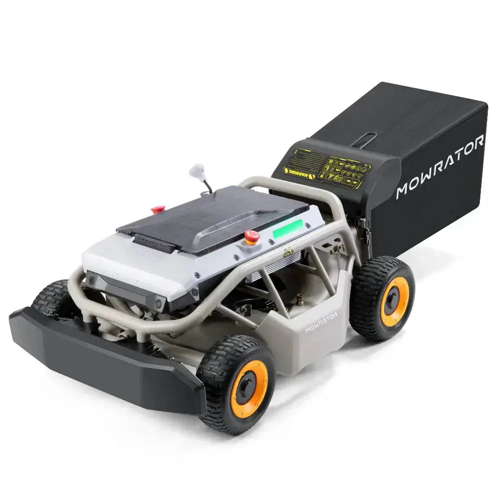 Mowrator S1 4WD Rasenmäher – ferngesteuert, Allradantrieb, Akku, für Hanglagen & unebenes Gelände Mowrator