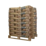 Badger Holzpellets ENplus A1 / DINplus – 975 kg Palette (65×15 kg), Heizwert ≥4,6 kWh/kg, Nadelholz, Belgien Badger