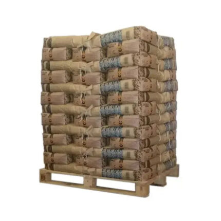 Badger Holzpellets ENplus A1 / DINplus – 975 kg Palette (65×15 kg), Heizwert ≥4,6 kWh/kg, Nadelholz, Belgien Badger
