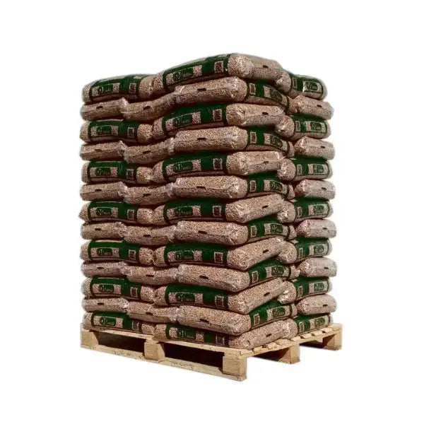 DS Energies Holzpellets ENplus A1 / DINplus – 975 kg Palette (65×15 kg), Heizwert >4,9 kWh/kg, Nadelholz DS Energies