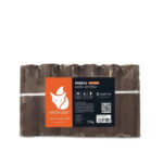 Heizfuxx PiniKay Quadro Holzbriketts Hartholz – 960 kg Palette (96×10 kg), Heizwert ≥4,8 kWh/kg, Vierkant mit Loch Heizfuxx