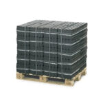 Rekord Braunkohlebriketts – 1000 kg Palette (40×25 kg), Heizwert ca. 5,3 kWh/kg, langbrennend für Kamin & Ofen Rekord