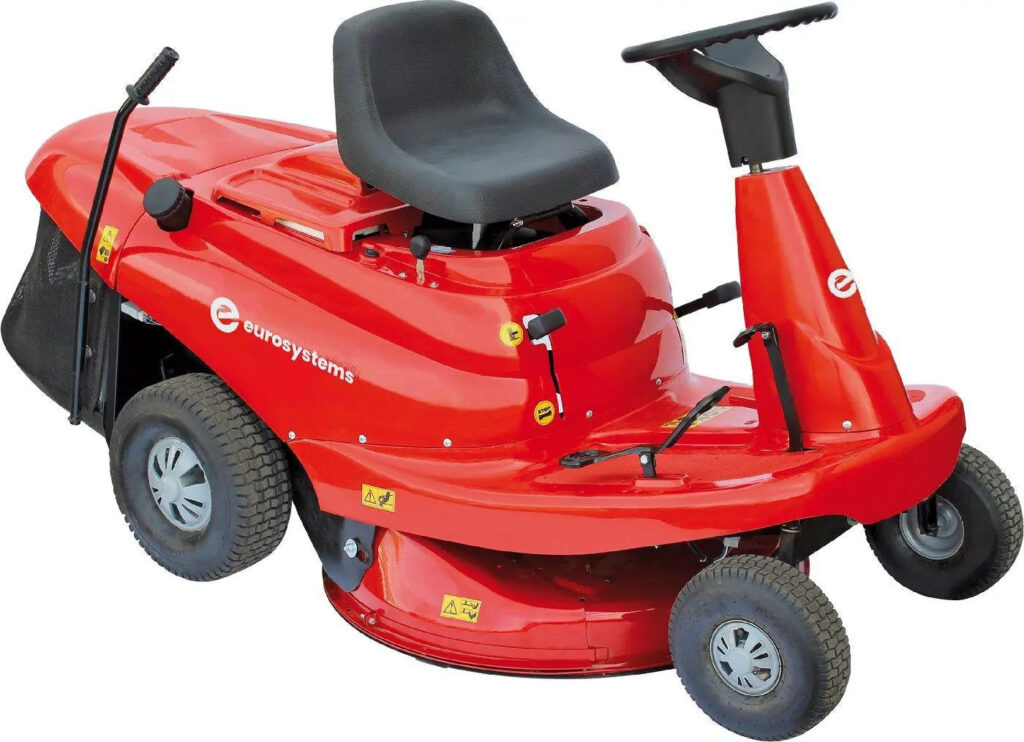 Eurosystems Aufsitzmäher Slalom 67 B&S, 67 cm Schnittbreite, 344 cm³ Motor, 150 L Fangkorb Eurosystems
