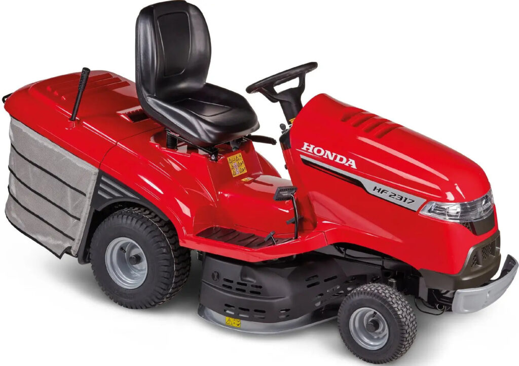 Honda Rasentraktor HF 2317 HM, 92 cm Schnittbreite, 2-Zylinder Motor, 280 L Fangkorb, Hydrostat Honda