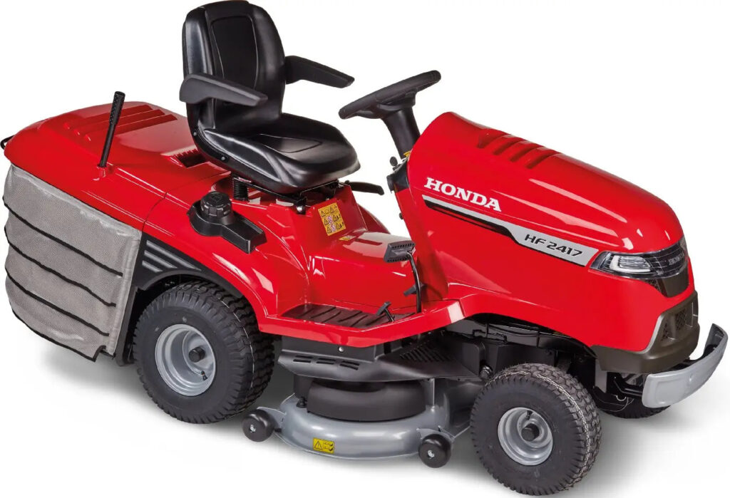 Honda Rasentraktor HF 2417K5 HM, 102 cm Schnittbreite, 17 PS, Hydrostat, 300 L Fangkorb, Optiflow System Honda