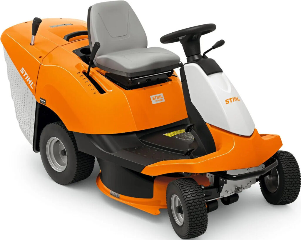 STIHL Aufsitzmäher RT 4082, 80 cm Schnittbreite, 452 cm³ Motor, Hydrostat, 250 L Fangkorb STIHL