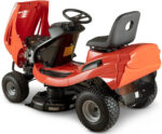 SABO 110-S Rasentraktor, 110 cm Schnittbreite, Benzinmotor, Hydrostat, Seitenauswurf inkl. Mulchkeil Sabo