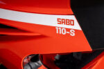SABO 110-S Rasentraktor, 110 cm Schnittbreite, Benzinmotor, Hydrostat, Seitenauswurf inkl. Mulchkeil Sabo