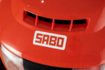 SABO 110-S Rasentraktor, 110 cm Schnittbreite, Benzinmotor, Hydrostat, Seitenauswurf inkl. Mulchkeil Sabo