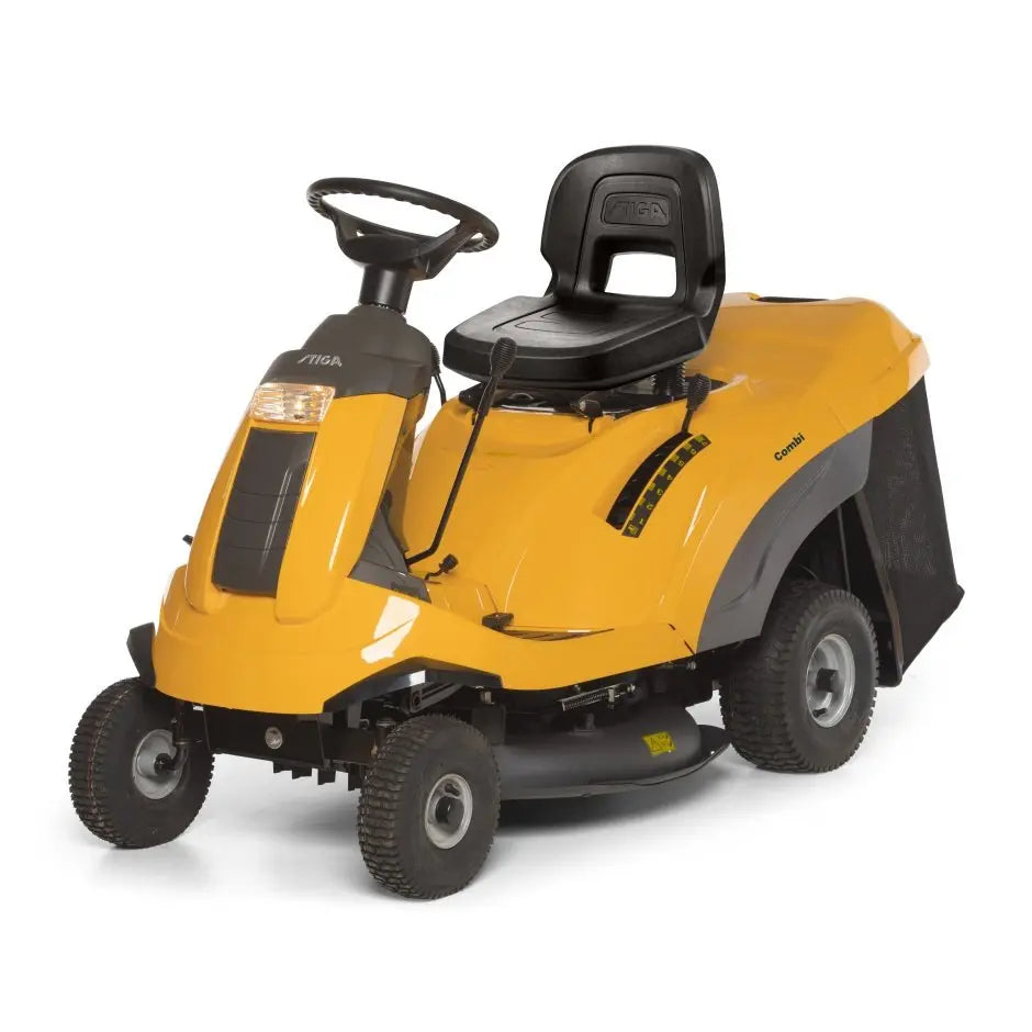 Stiga Aufsitzmäher Combi 372, 72 cm Schnittbreite, 414 cm³ Motor, Hydrostat, 170 L Fangkorb, inkl. Mulchkit Stiga