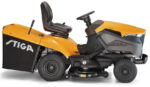STIGA Rasentraktor Estate 7102 W, 102 cm Schnittbreite, 2-Zylinder Motor, 300 L Fangkorb, Hydrostat Stiga