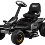 Texas Epsilon R9600Li Akku-Aufsitzmäher, 96 cm Schnittbreite, 72V Lithium-Akku, Mulchen & Seitenauswurf Texas